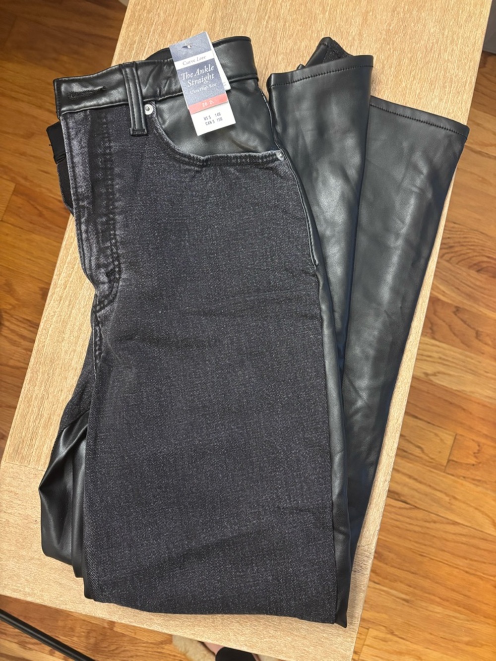 Black Ankle Straight Women's Jeans